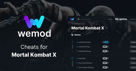 Mortal Kombat X Cheats & Trainers for PC | WeMod