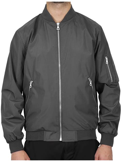 Men's Lightweight Full-Zip Windbreaker Jacket - Walmart.com