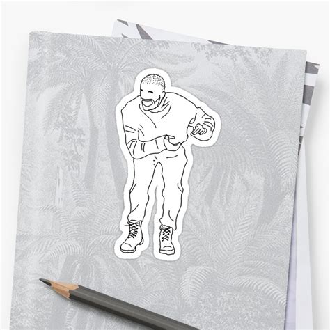 "Drake" Sticker by elizabeth-g | Redbubble