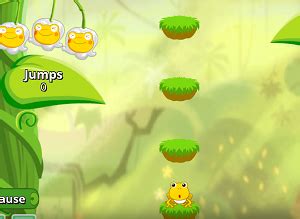 Play Frog Jump HTML5 Game on 1PlayerGames.net