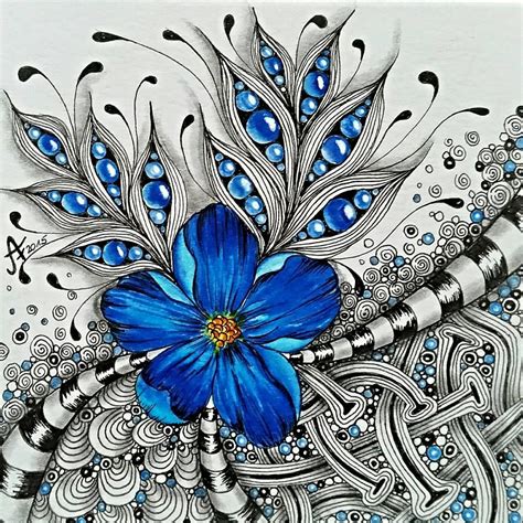 A Beautiful Mind Zentangle Drawings Zentangle Art Tangle Art | My XXX ...