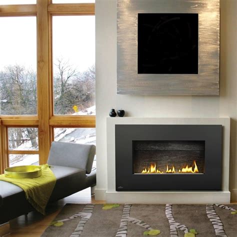 Napoleon Plazmafire Vent Free Wall Mount Propane Fireplace With Painted ...