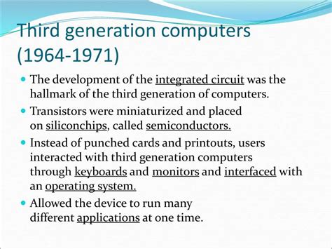 Generations Of Computers - PowerPoint Slides - LearnPick India