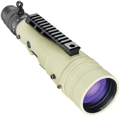 Bushnell Elite Tactical LMSS2 Spotting Scope - 8-40x60mm, Horus Tremor4 Reticle, FDE. Reliable ...