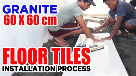 How to Install Tiles // How to Install Granite Tiles // How to Install Porcelain Tiles - YouTube