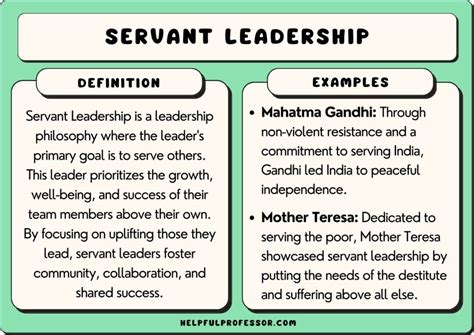 25 Servant Leadership Examples & Characteristics (2024)