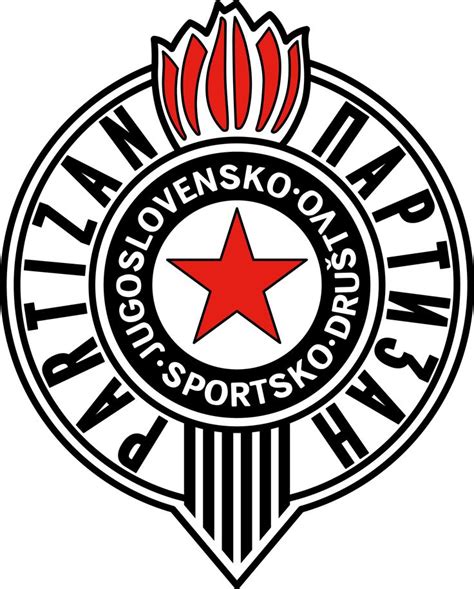 Partizan Belgrade | Partizan belgrade, Soccer logo, Football team logos