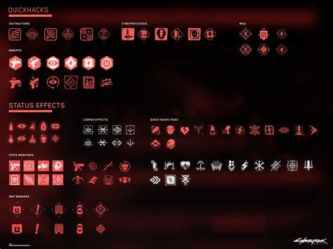 Cyberpunk 2077 Icon Set :: Behance