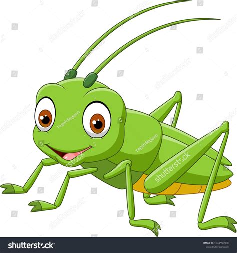 Cartoon happy grasshopper | Cartoon, Grasshopper pictures, Grasshopper images