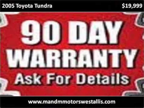 2005 Toyota Tundra Used Cars West Allis WI - YouTube