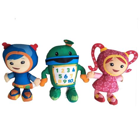 Team Umizoomi Plush Toys 20cm Team Umizoomi Bot MILLI Geo Plush Doll ...