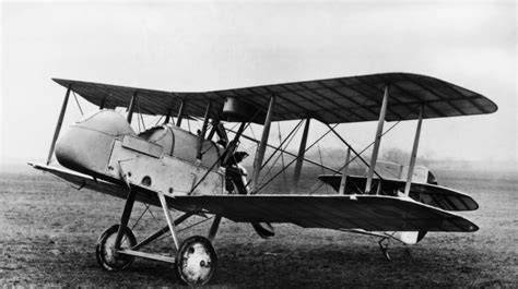 Wwi British Combat Plane Nthe De Havilland Airco Dh5 Single Seater ...