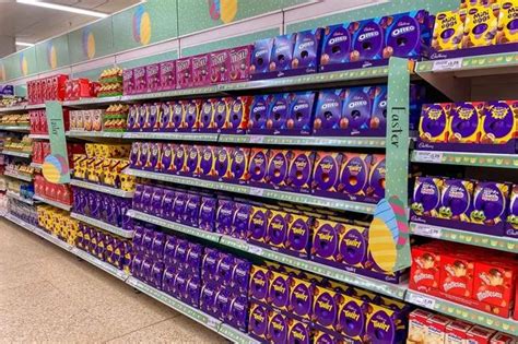 Tesco and Sainsbury's shoppers angry after receiving 'melted' Easter ...