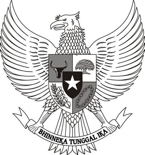 Detail Logo Pancasila Hitam Putih Koleksi Nomer 31