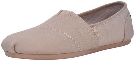 Skechers - BOBS from Skechers Women's Plush Fashion Slip-On Flat, Taupe ...