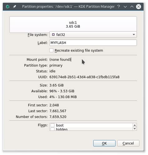 How To Use KDE Partition Manager to Format USB Drive