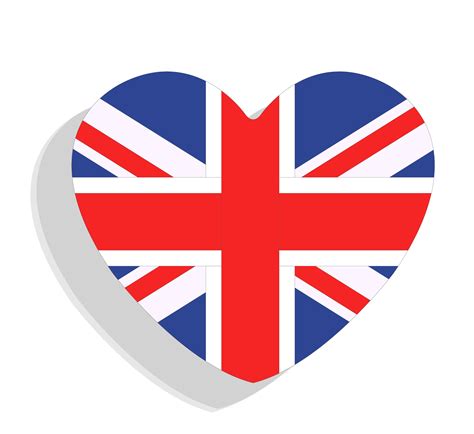 Heart shaped British flag png download - 2327*2135 - Free Transparent Great Britain png Download ...