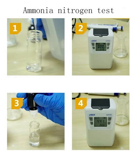 Total Phosphorus Ammoniacal Nitrogen Water Test Meter Tester - Buy Ammoniacal Nitrogen Test ...