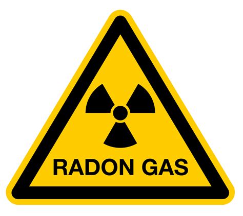 radon gas warning