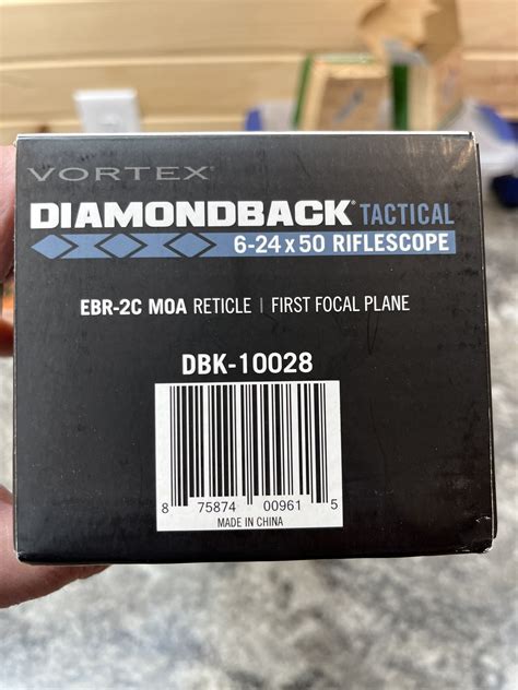 Vortex Diamondback Tactical 6-24x50 | Rimfire Central Firearm Forum