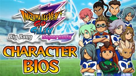 Earth Eleven Character Bios - Big Bang & Supernova - Let's Play Inazuma ...