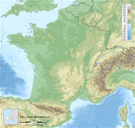 ROAD MAP RODEZ : maps of Rodez 12000