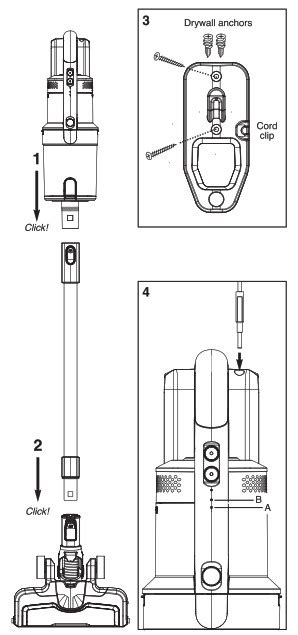 eureka NEC180 Series Cordless Stick Vacuum Cleaner Owner's Manual