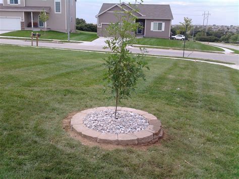 Jenson Landscape Bed Build & Tree Ring - Storm Irrigation - Omaha, NE