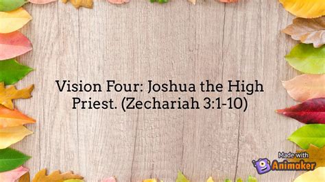 Zechariah's Eight Visions. - YouTube