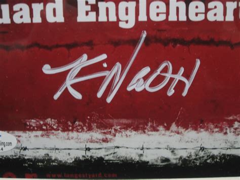 The Longest Yard "Guard Engleheart" Kevin Nash Hand Signed Autographed – Prime Time Sports & Framing