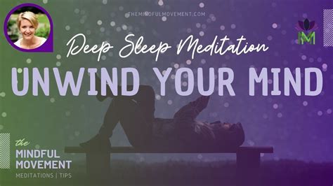 Release Worry Sleep Meditation - The Mindful Movement