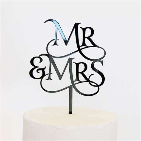 Sweet Mr and Mrs Cake Topper | SANDRA DILLON DESIGN