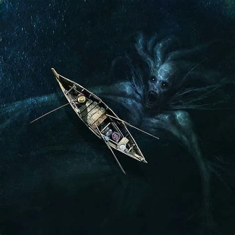 Horror Story #Horror | Sea monster art, Scary art, Horror art