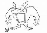 Coloring Pages Big Bad Wolf sketch template
