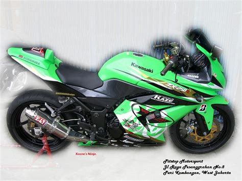 Kawasaki Ninja 250R Racing Modification