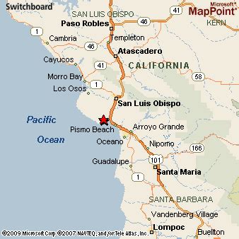 Where is Avila Beach, California? see area map & more