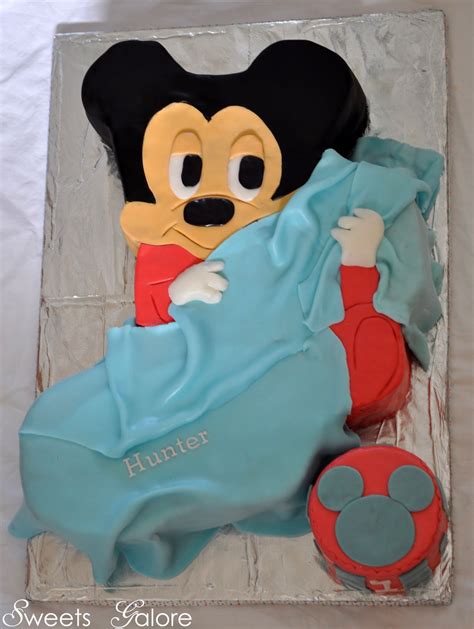 Sweets Galore: Baby Mickey Mouse Cake