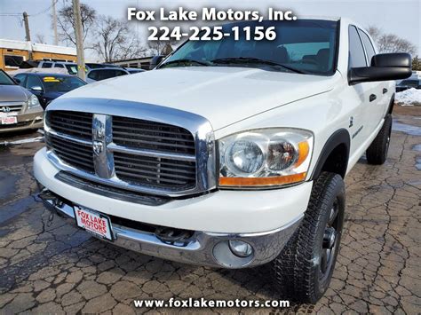 Used 2006 Dodge Ram 2500 SLT Mega Cab 4WD for Sale in Fox Lake IL 60020 Fox Lake Motors, Inc.