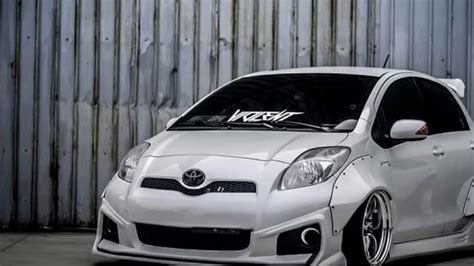 Toyota vitz/ yaris modified - YouTube