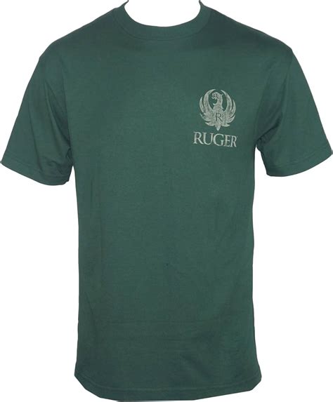 Amazon.com: Ruger Firearms Men's Shield T-Shirt Green: Clothing