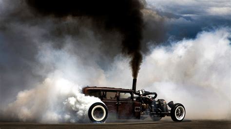 1080x1920 resolution | vintage black coupe, smoke, car, Burnout HD wallpaper | Wallpaper Flare