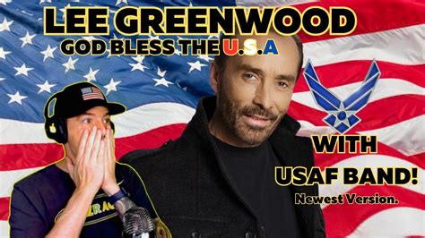 Lee Greenwood - God Bless The USA | New Version with USAF Band! - YouTube