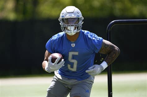 Observations: David Montgomery, Malcolm Rodriguez leave Lions OTAs with ...