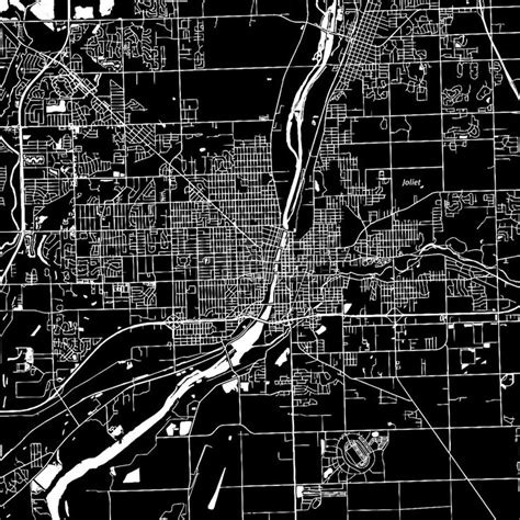 Joliet, Illinois map