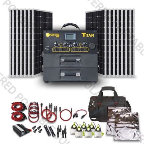 Titan Solar Generator 1,500W Solar Kit for RVs - Practical Preppers