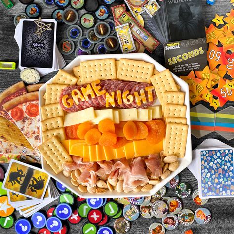 A Guide to Game Night Snacks - Bezier Games