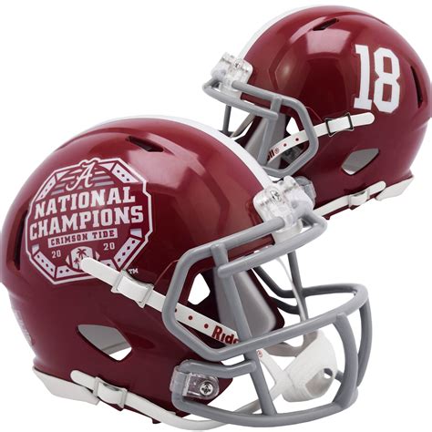 Alabama Crimson Tide Riddell College Football Playoff 2020 National ...