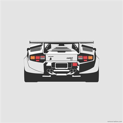 Lamborghini Countach on Behance