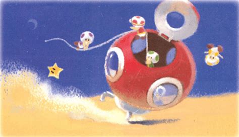 Super Mario Galaxy (Wii) Artwork including Mario, Lumas, Bosses, enemies + Concept artwork