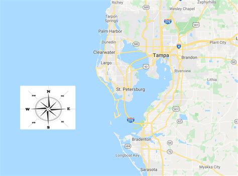 Tampa Bay Map | Tampa Bay Windsurfing